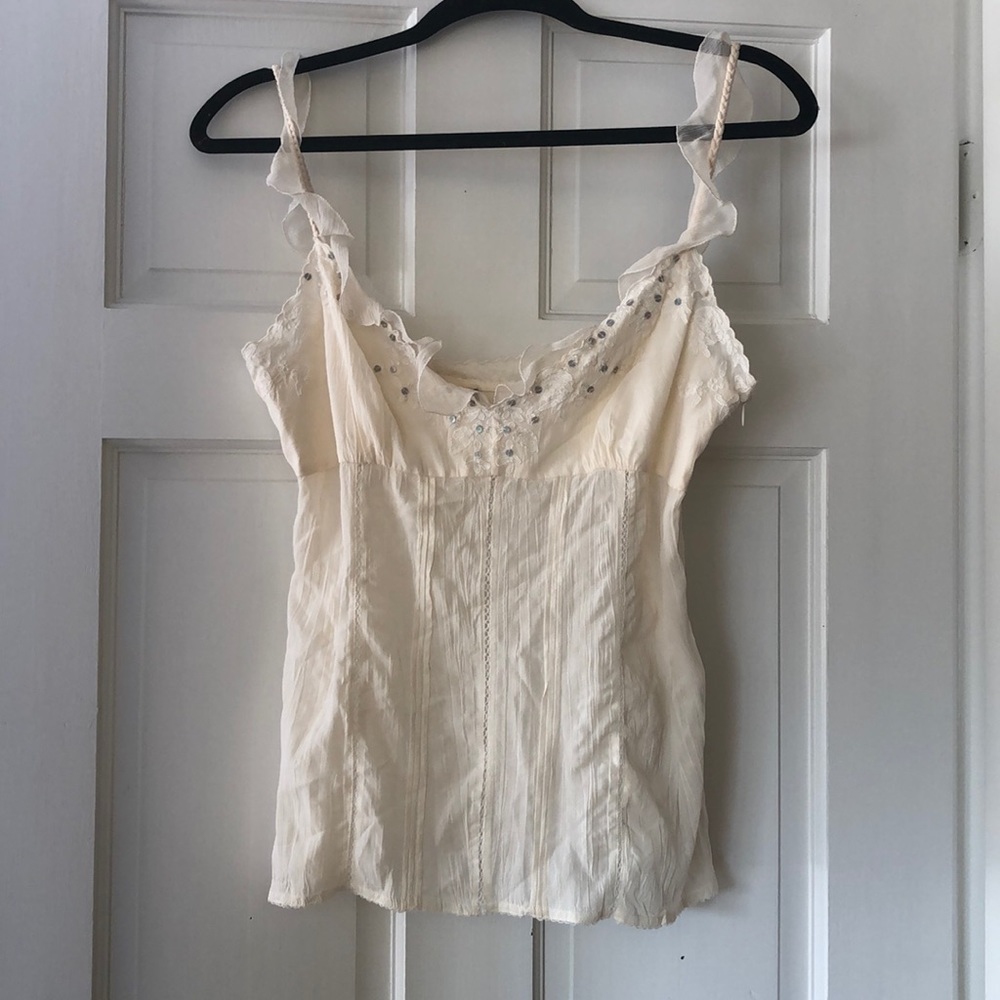 ELIE TAHARI | lace tank
